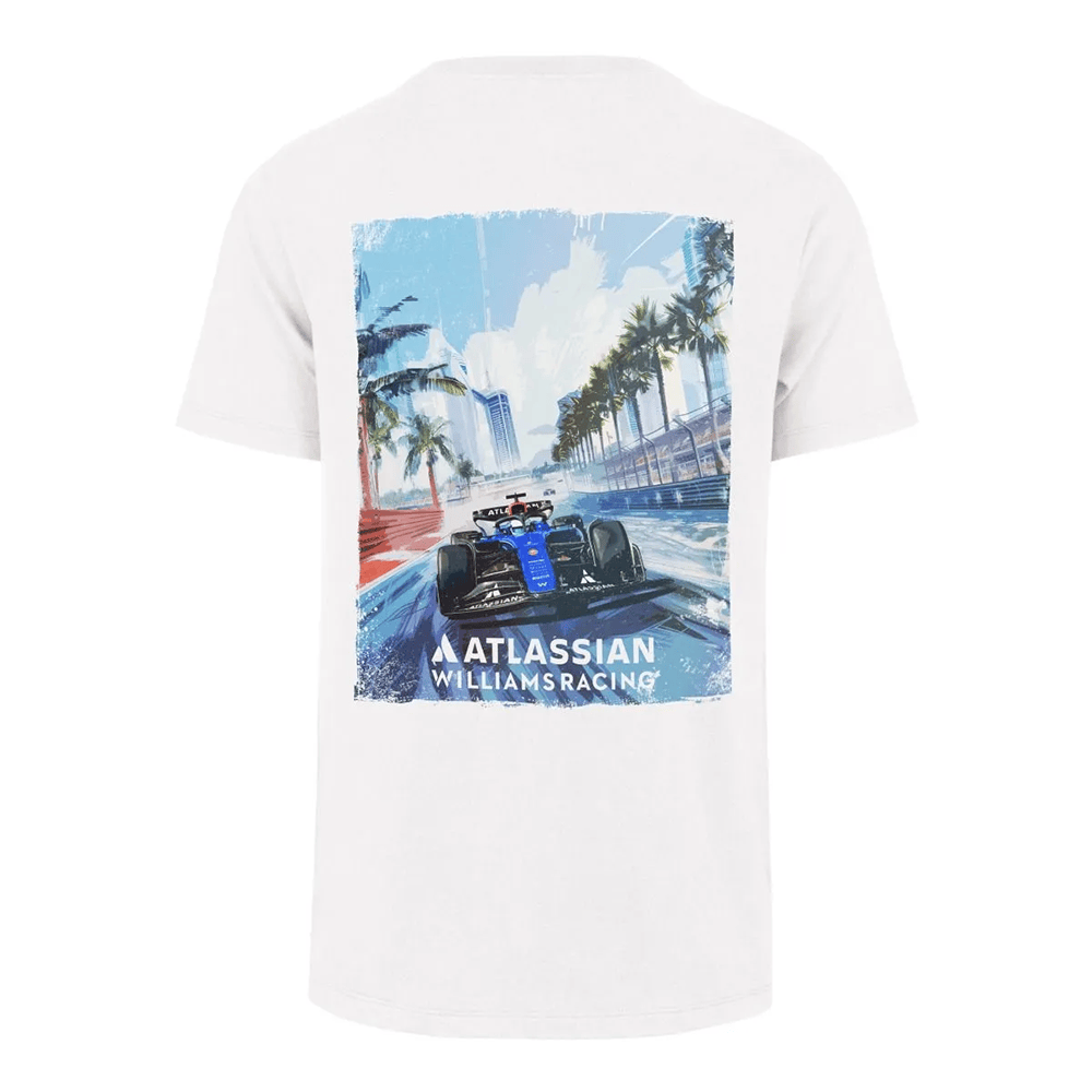 Williams F1 Merch Atlassian Williams Racing Car F1 T-Shirt Williams Racing Merch Gifts For Fans-1