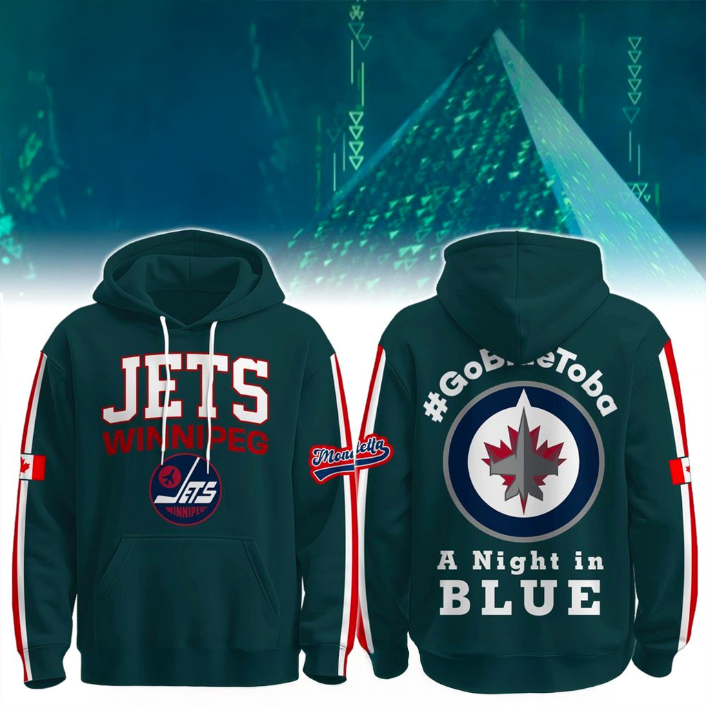 Winnipeg Jets x GoBlueToba Hoodie Winnipeg Jets Merch Xmas Gifts For Father-1