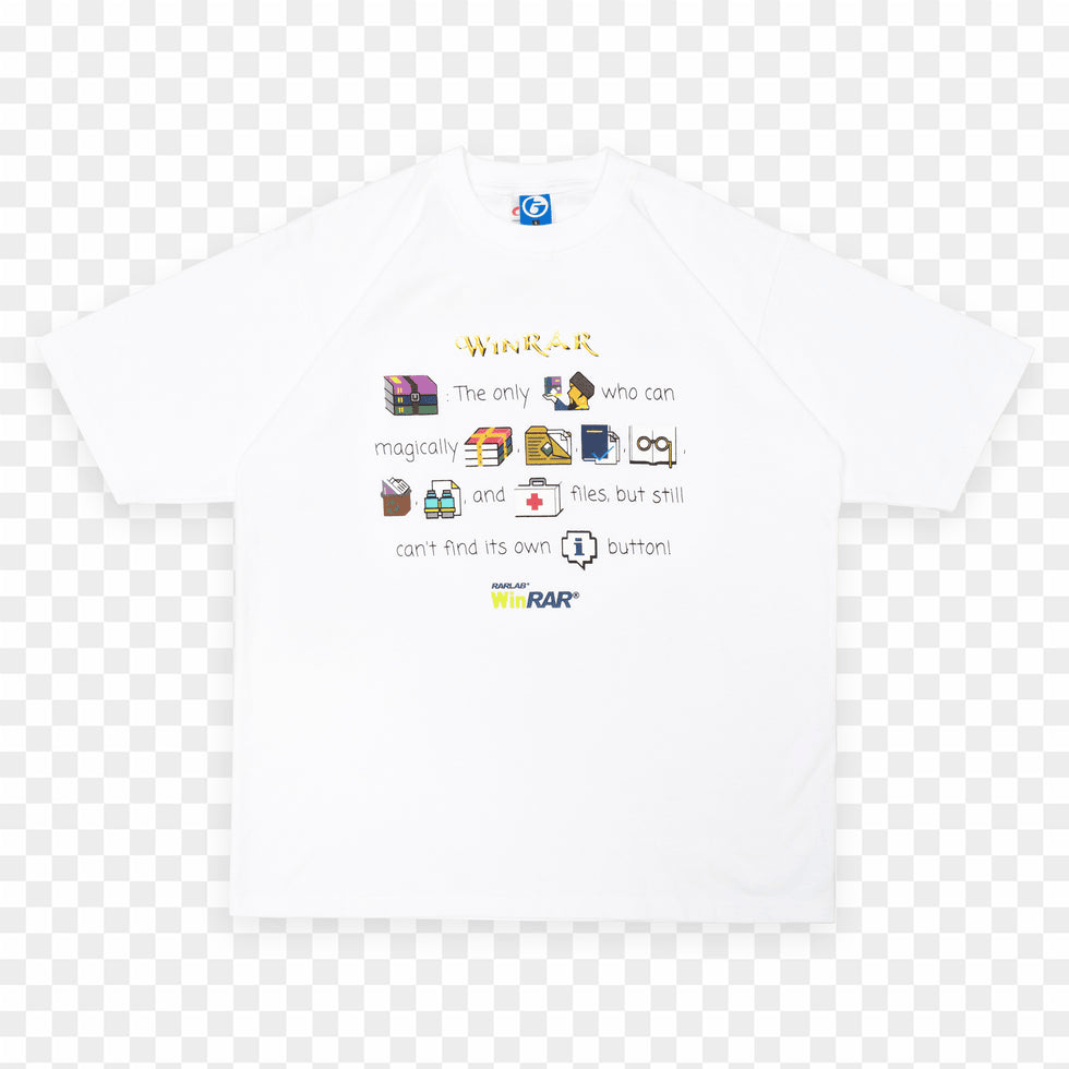 Winrar Merch Winrar Graphic Rebus T-Shirt Father's Day Gifts-1