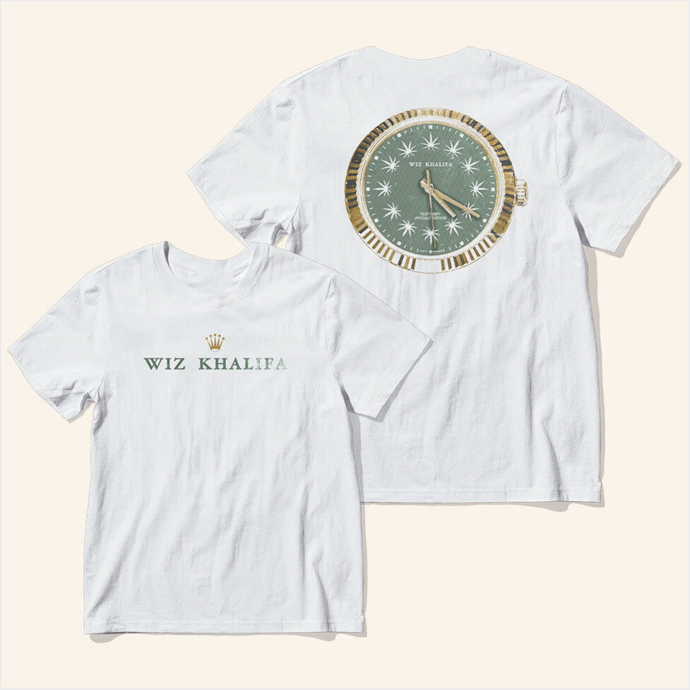 Wiz Khalifa Merch Kush Time T-Shirt Gift Ideas For Husband Birthday Gifts For Best Friend-1