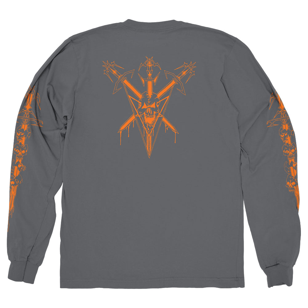 Wolfbrigade Merch Age Of Skull Charcoal Long Sleeve Shirt Wolfbrigade Shirt Father's Day Gifts For Husband-1