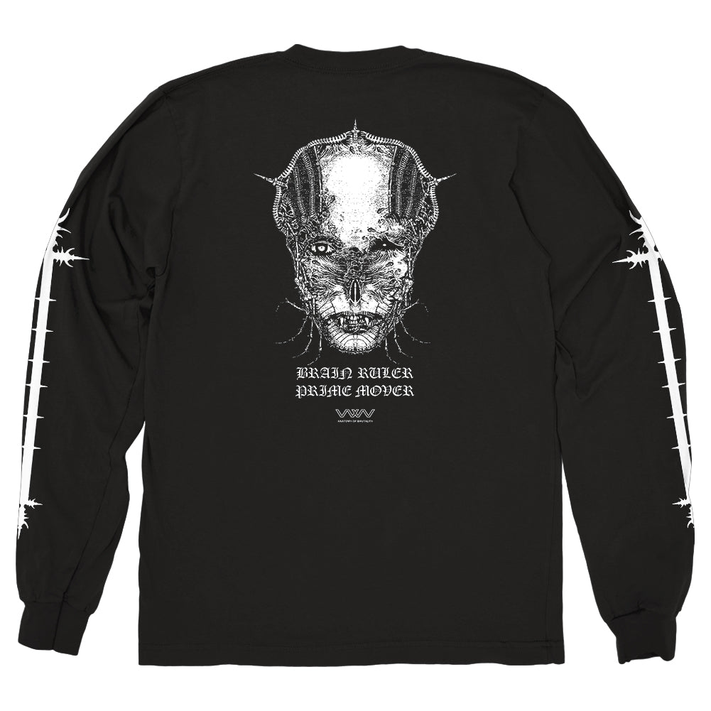 Wolfbrigade Merch Brainruler Long Sleeve Shirt Wolfbrigade Shirt Dad Gifts For Father's Day 2025-1
