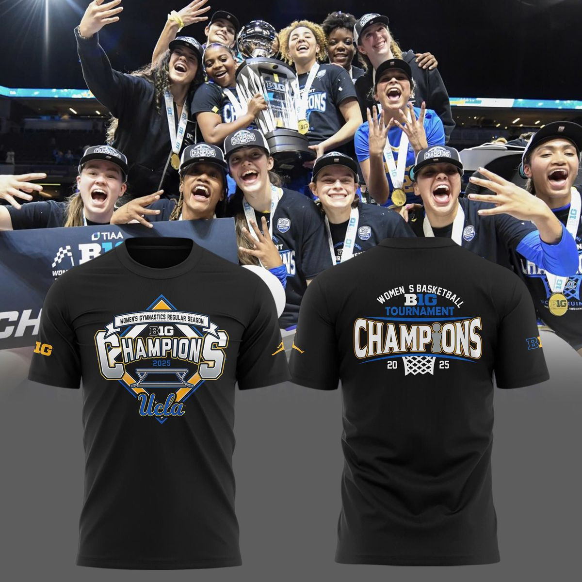 Women's Basketball Big Tournament Champions 2025 Shirt Best Gift For A Basketball Fan-1