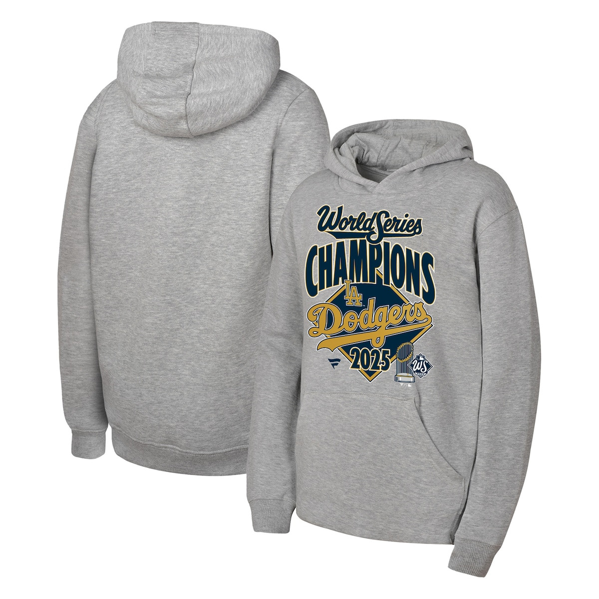 World Series Merch 2025 Los Angeles Dodgers 2025 World Series Champions Locker Room Hoodie Gifts-1