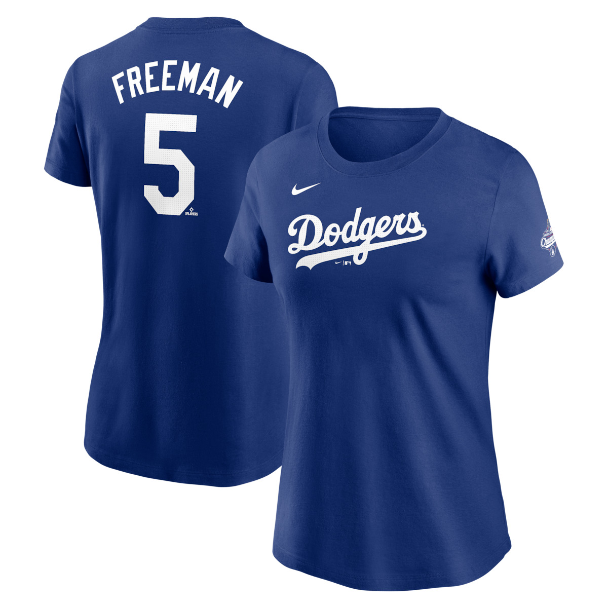 World Series Merch 2025 Los Angeles Dodgers Freddie Freeman Nike World Series Champions Shirt-1
