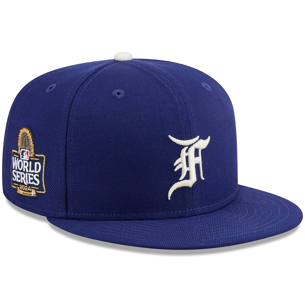 World Series Merch 2025 Los Angeles Dodgers New Era x Fear of God Royal World Series Snapback Hat-1 World Series Merch 2025 Los Angeles Dodgers New Era x Fear of God Royal World Series Snapback Hat-1