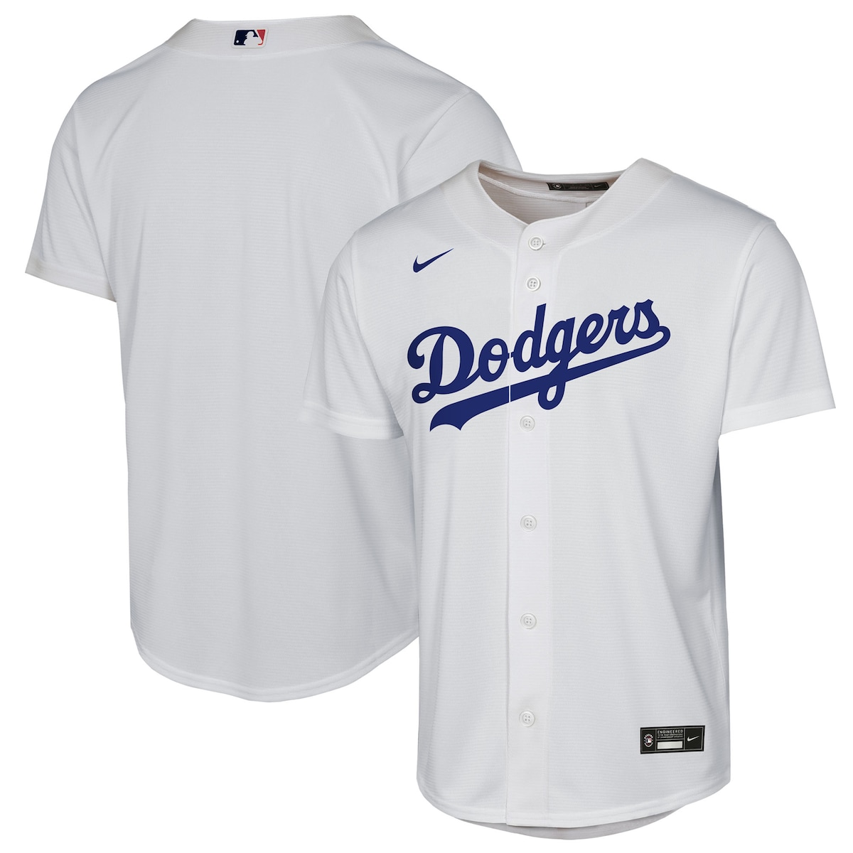 World Series Merch 2025 Los Angeles Dodgers Nike White Home Replica Jersey Gifts For Fans-1
