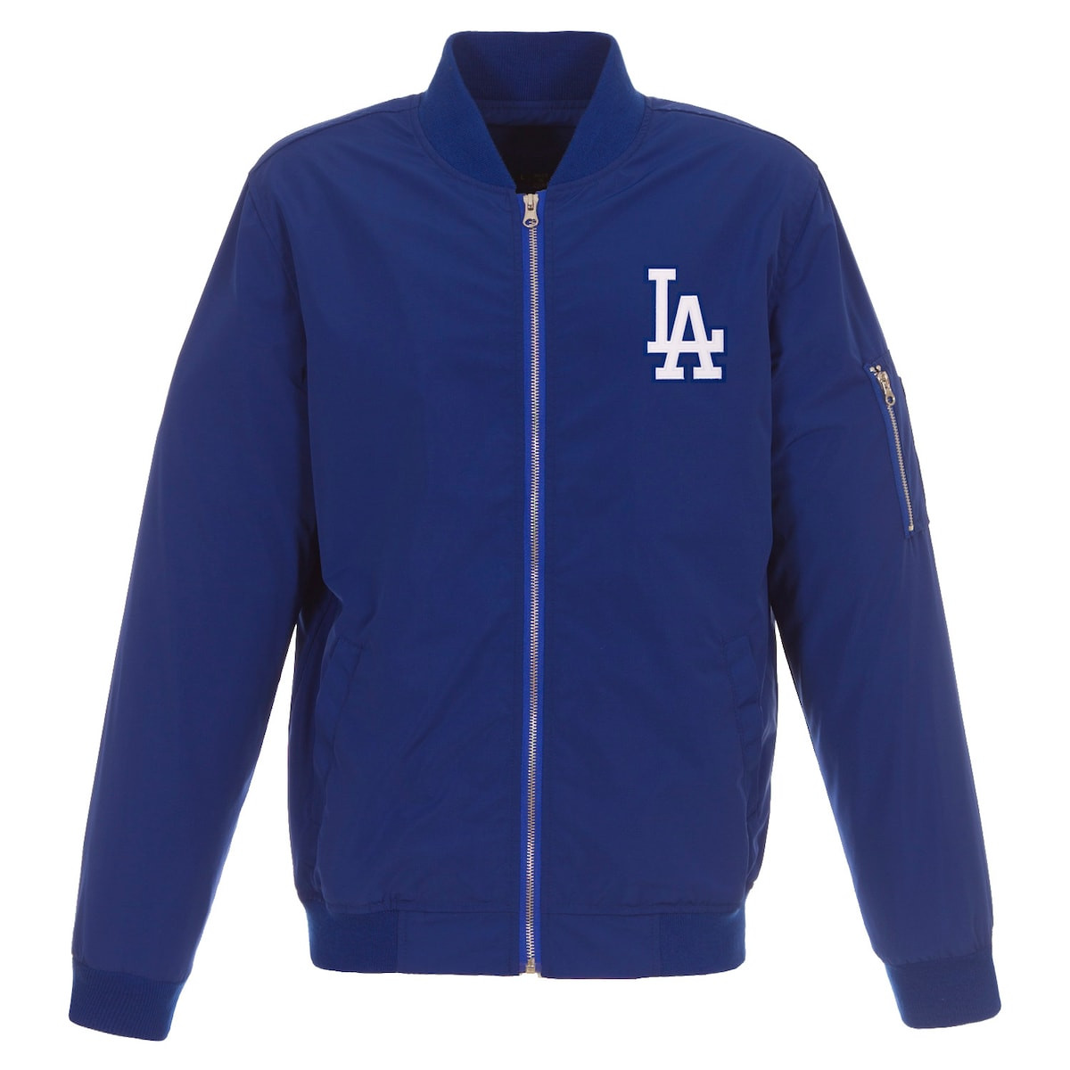 World Series Merch 2025 Los Angeles Dodgers Royal Bomber Jacket Gifts For Baseball Fans-1