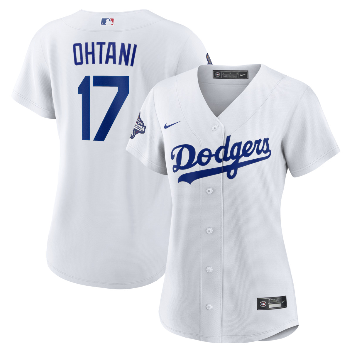 World Series Merch 2025 Los Angeles Dodgers Shohei Ohtani Nike 2025 World Series Champions Jersey-1