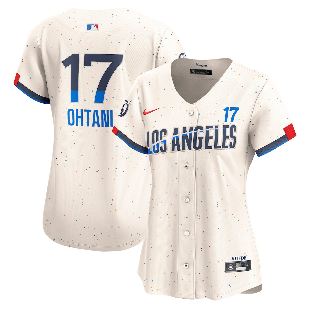 World Series Merch 2025 Los Angeles Dodgers Shohei Ohtani Nike City Connect Jersey Fan Gifts-1