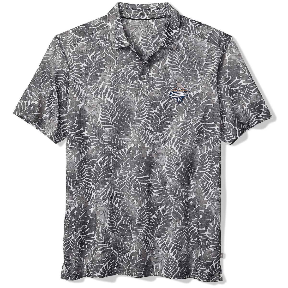 World Series Merch 2025 Los Angeles Dodgers Tommy Bahama 2025 World Series Champions Palm Polo Shirt-1 World Series Merch 2025 Los Angeles Dodgers Tommy Bahama 2025 World Series Champions Palm Polo Shirt-1