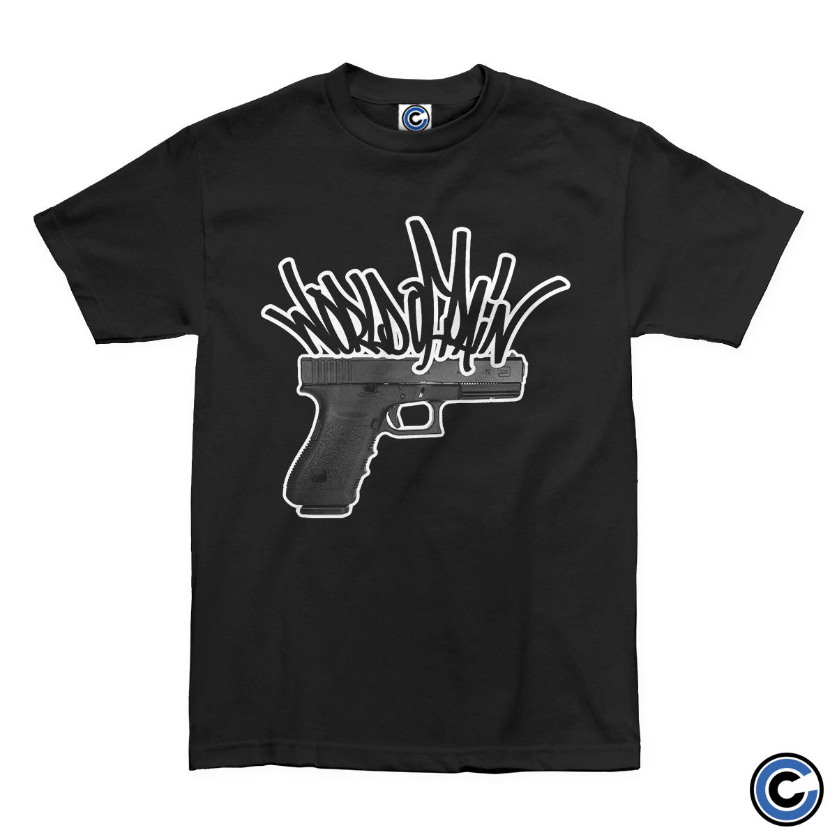 World of Pain Merch Handgun Shirt World of Pain Shirt-1