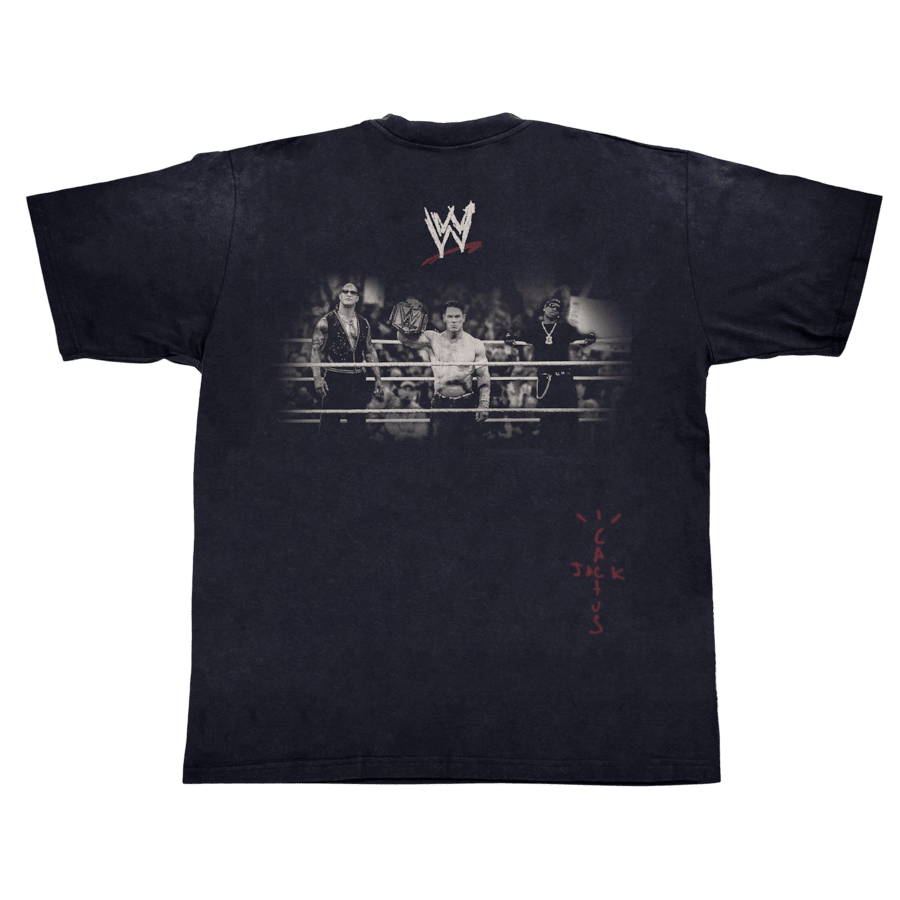 Wrestling Is Real Shirt Travis Scott WWE Merch Gifts For Rock Band Fans-1