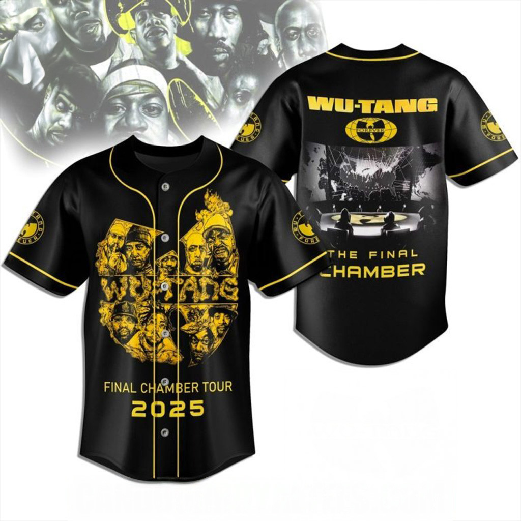 Wu-Tang Clan Final Chamber Tour 2025 Baseball Jersey Wu-Tang Clan Merch Father Gifts-1