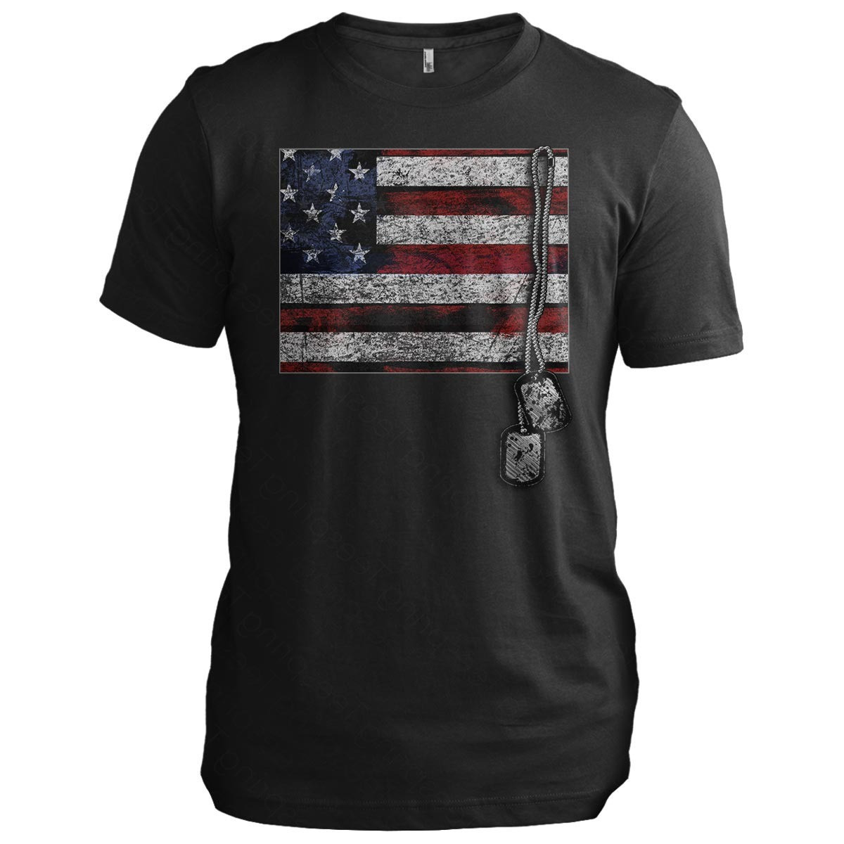 Wyoming Veteran Dog Tags Wyoming T-Shirt Veterans Day Shirts Gifts For Father-1