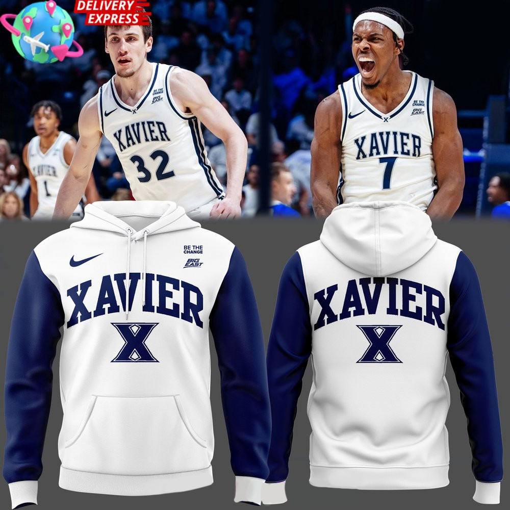 Xavier Musketeers Be The Change 2025 Hoodie Xavier Merch Dad Fathers Day Gifts-1