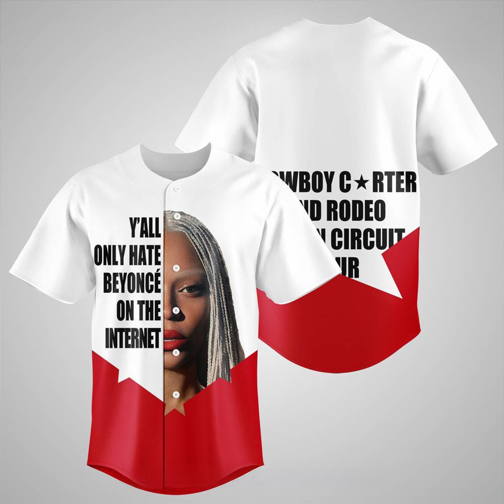 Y'all Only Hate Beyonce On The Internet Jersey Gifts For Music Lovers-1