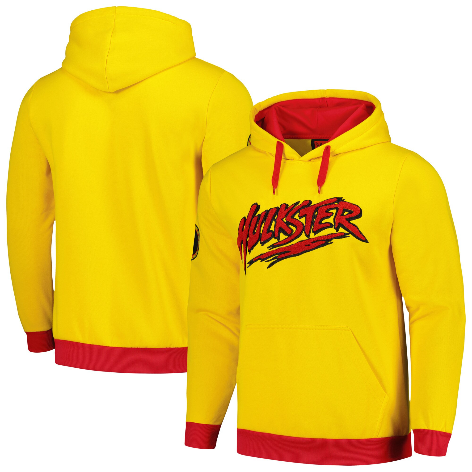 Yellowred Hulk Hogan Chenille Pullover Hoodie Hulk Hogan Merch-1