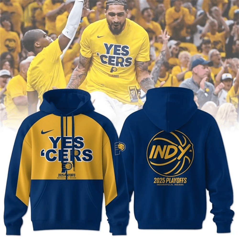 Yes Cers Pacers Hoodie Father's Day Gifts For Basketball Fan-1