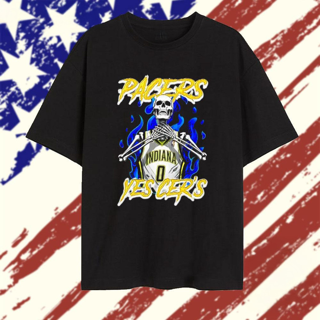 Yes Cers Skeleburton Tyrese Haliburton Indiana T-Shirt-1