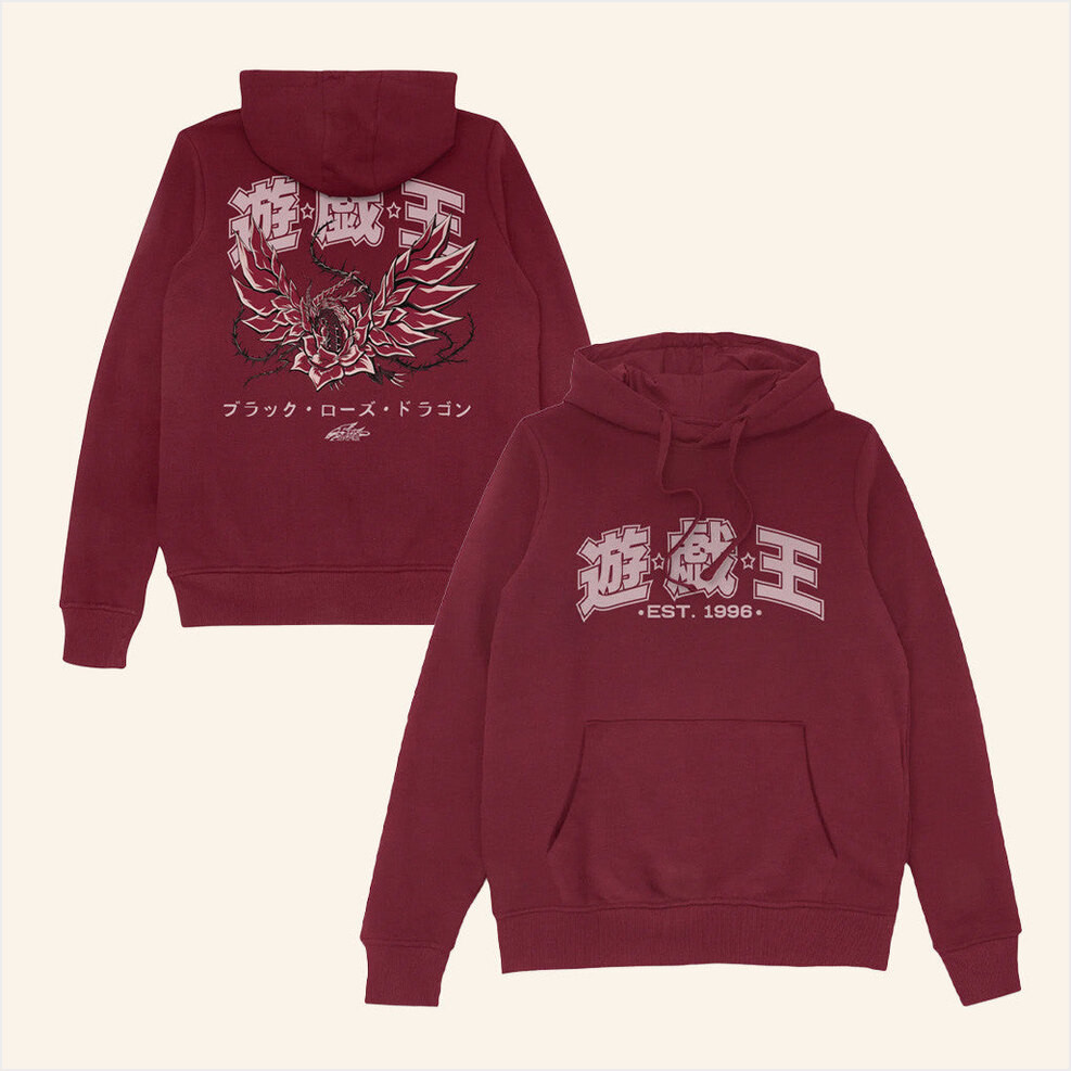 Yugioh Merch Black Rose Dragon Hoodie Gift Ideas For Husband Birthday Gifts For BFF-1