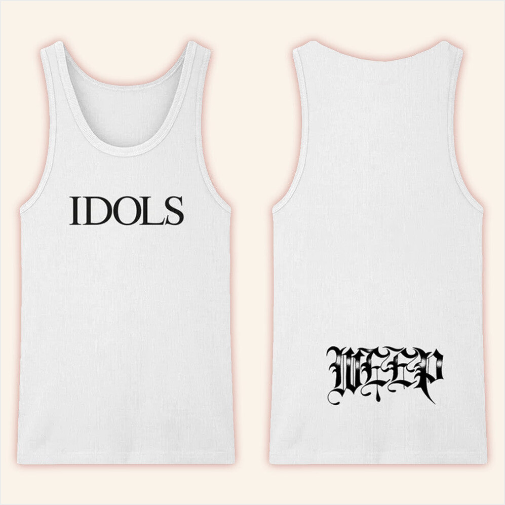 Yungblud Merch Idols Weep Tank Birthday Birthday Gifts For Music Lovers Gifts For BFF Christmas Presents-1